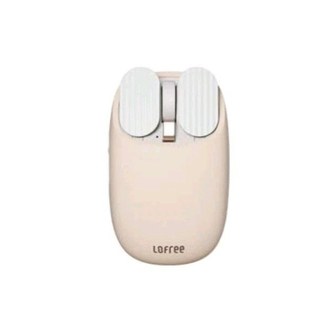 LOFREE Wavy Chips Dual-Mode Wireless Mouse Milk Tea New In Box